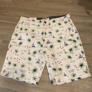 Men Free Planet Sailboat Shorts